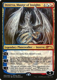 Inzerva, Master of Insights - Unique and Miscellaneous Promos (UMP) #2 - Promo Magic: The Gathering Trading Card