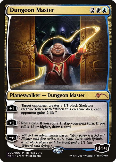 Dungeon Master - Unique and Miscellaneous Promos Magic: The Gathering trading card