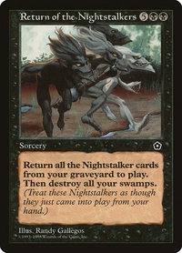 Return of the Nightstalkers - Portal Second Age (P02) #88 - Rare Magic: The Gathering Trading Card