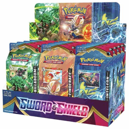 Sword & Shield Theme Deck Display trading card from SWSH01: Sword & Shield Base Set Sword & Shield Theme Deck Display - SWSH01: Sword & Shield Base Set Pokémon trading card