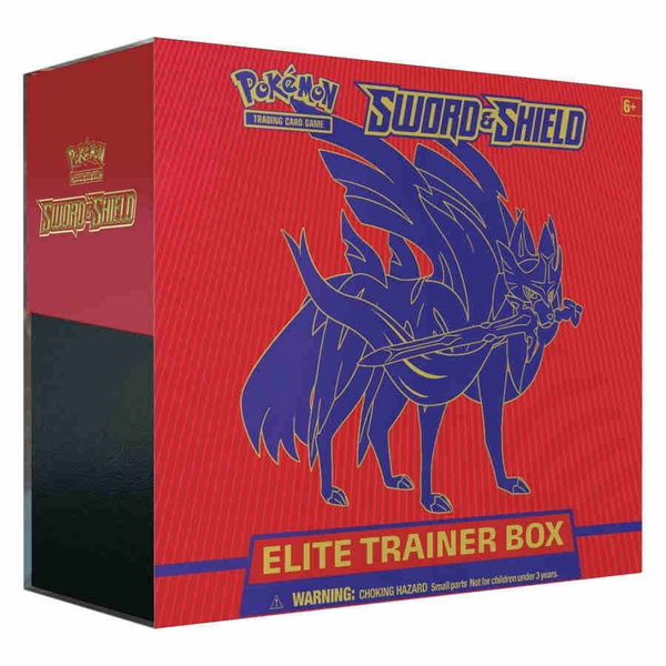 Sword & Shield Elite Trainer Box [Zacian] - SWSH01: Sword & Shield Base Set Pokémon trading card