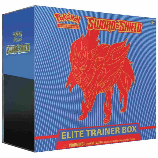 Sword & Shield Elite Trainer Box [Zamazenta] - SWSH01: Sword & Shield Base Set Pokémon trading card