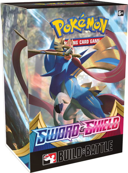 Sword & Shield Build & Battle Box trading card from SWSH01: Sword & Shield Base Set Sword & Shield Build & Battle Box - SWSH01: Sword & Shield Base Set Pokémon trading card