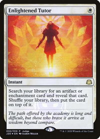 Enlightened Tutor - Judge Promos (JDG) #2 - Promo Magic: The Gathering Trading Card