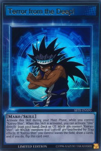 Terror from the Deep! - Speed Duel: Trials of the Kingdom (SBTK) #SBTK-ENSP0 - Ultra Rare YuGiOh Trading Card