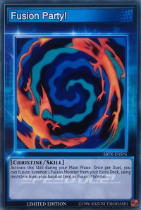 Fusion Party! - Speed Duel: Trials of the Kingdom (SBTK) #SBTK-ENSP6 - Common / Short Print YuGiOh Trading Card