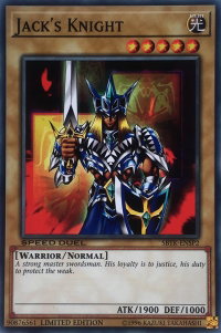 Jack's Knight - Speed Duel: Trials of the Kingdom (SBTK) #SBTK-ENSP2 - Common / Short Print YuGiOh Trading Card