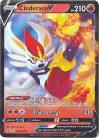 Cinderace V - SWSH015 - SWSH: Sword & Shield Promo Cards (SWSD) #SWSH015 - Promo Pokémon Trading Card