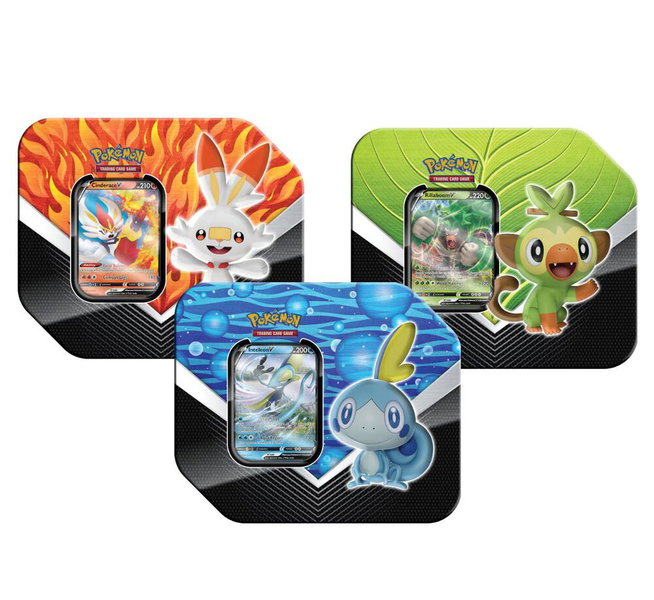 Galar Partners Tin [Set of 3] - SWSH01: Sword & Shield Base Set Pokémon trading card