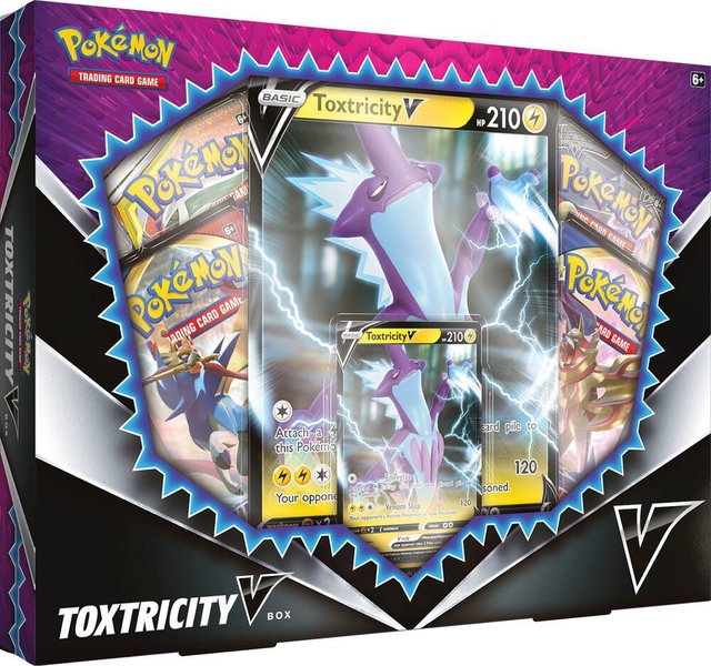 Toxtricity V Box - SWSH01: Sword & Shield Base Set Pokémon trading card