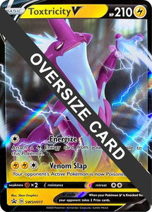 Toxtricity V - SWSH017 - Jumbo Cards (PR) #SWSH017 - Promo Pokémon Trading Card