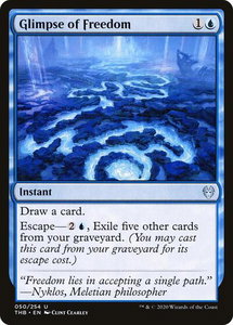 Glimpse of Freedom - Theros Beyond Death (THB) #50 - Uncommon Magic: The Gathering Trading Card