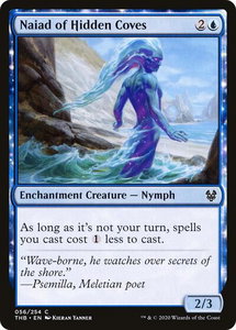 Naiad of Hidden Coves - Theros Beyond Death (THB) #56 - Common Magic: The Gathering Trading Card