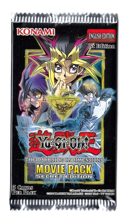 The Dark Side of Dimensions Movie Pack: Secret Edition Pack - The Dark Side of Dimensions Movie Pack: Secret Edition YuGiOh trading card
