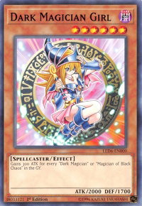 Dark Magician Girl - Legendary Duelists: Magical Hero (LED6) #LED6-EN000 - Common / Short Print YuGiOh Trading Card