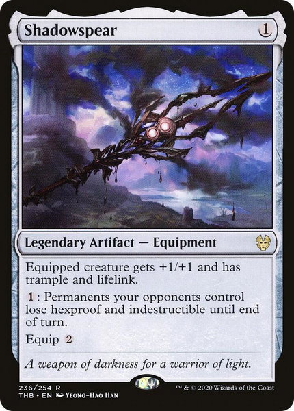 Shadowspear - Theros Beyond Death Magic: The Gathering trading card