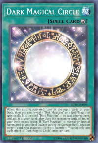Dark Magical Circle - Legendary Duelists: Magical Hero (LED6) #LED6-EN009 - Common / Short Print YuGiOh Trading Card