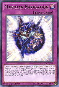 Magician Navigation - Legendary Duelists: Magical Hero (LED6) #LED6-EN011 - Rare YuGiOh Trading Card