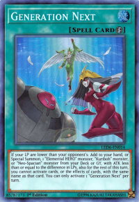 Generation Next - Legendary Duelists: Magical Hero (LED6) #LED6-EN014 - Super Rare YuGiOh Trading Card
