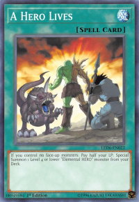 A Hero Lives - Legendary Duelists: Magical Hero (LED6) #LED6-EN022 - Common / Short Print YuGiOh Trading Card