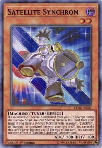 Satellite Synchron - Legendary Duelists: Magical Hero (LED6) #LED6-EN025 - Super Rare YuGiOh Trading Card