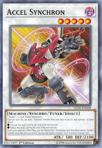 Accel Synchron - Legendary Duelists: Magical Hero (LED6) #LED6-EN028 - Common / Short Print YuGiOh Trading Card
