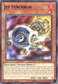 Jet Synchron - Legendary Duelists: Magical Hero (LED6) #LED6-EN030 - Common / Short Print YuGiOh Trading Card