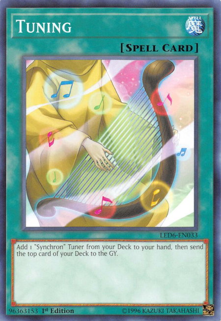 Tuning - Legendary Duelists: Magical Hero YuGiOh trading card