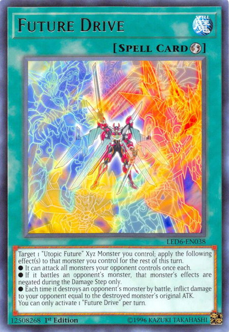 Future Drive - Legendary Duelists: Magical Hero YuGiOh trading card