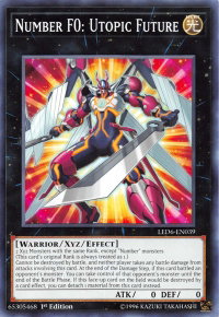 Number F0: Utopic Future - Legendary Duelists: Magical Hero (LED6) #LED6-EN039 - Common / Short Print YuGiOh Trading Card