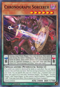 Chronograph Sorcerer - Legendary Duelists: Magical Hero (LED6) #LED6-EN052 - Common / Short Print YuGiOh Trading Card