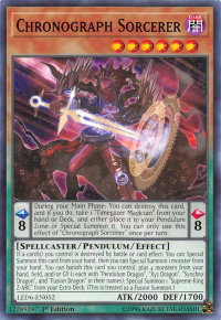 Chronograph Sorcerer - Legendary Duelists: Magical Hero (LED6) #LED6-EN052 - Common / Short Print YuGiOh Trading Card