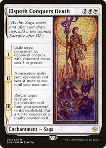 Elspeth Conquers Death - Theros Beyond Death (THB) #13 - Rare Magic: The Gathering Trading Card