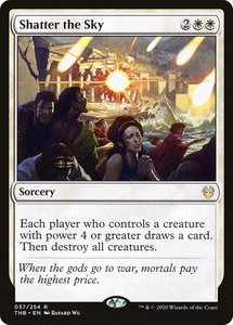 Shatter the Sky - Theros Beyond Death (THB) #37 - Rare Magic: The Gathering Trading Card