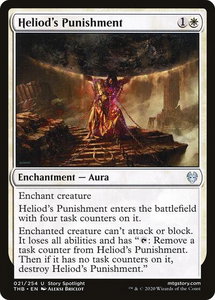 Heliod's Punishment - Theros Beyond Death (THB) #21 - Uncommon Magic: The Gathering Trading Card