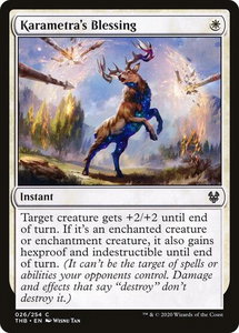 Karametra's Blessing - Theros Beyond Death (THB) #26 - Common Magic: The Gathering Trading Card