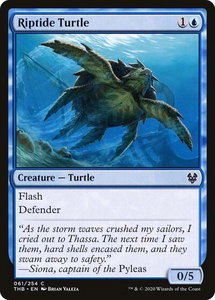 Riptide Turtle - Theros Beyond Death (THB) #61 - Common Magic: The Gathering Trading Card