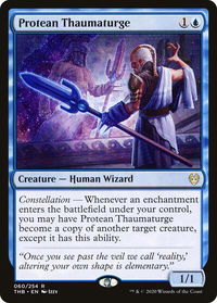 Protean Thaumaturge - Theros Beyond Death (THB) #60 - Rare Magic: The Gathering Trading Card