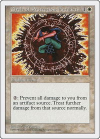Circle of Protection: Artifacts - Fifth Edition (5ED) #16 - Uncommon Magic: The Gathering Trading Card