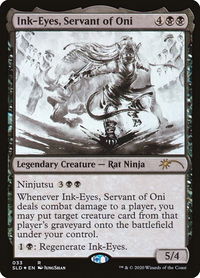 Ink-Eyes, Servant of Oni - Secret Lair Drop Series (SLD) #33 - Rare Magic: The Gathering Trading Card