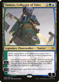 Tamiyo, Collector of Tales - Promo Pack: Theros Beyond Death (PPTHB) #220p - Rare Magic: The Gathering Trading Card