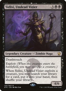 Sidisi, Undead Vizier - Promo Pack: Theros Beyond Death (PPTHB) #120p - Rare Magic: The Gathering Trading Card