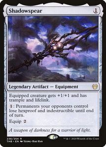 Shadowspear - Promo Pack: Theros Beyond Death (PPTHB) #236p - Rare Magic: The Gathering Trading Card