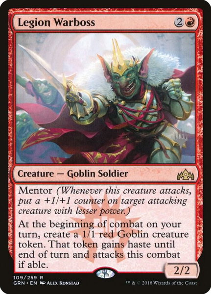 Legion Warboss - Promo Pack: Theros Beyond Death Magic: The Gathering trading card