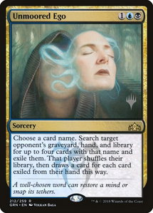 Unmoored Ego - Promo Pack: Theros Beyond Death (PPTHB) #212p - Rare Magic: The Gathering Trading Card