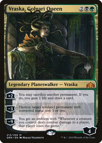 Vraska, Golgari Queen - Promo Pack: Theros Beyond Death (PPTHB) #213p - Mythic Magic: The Gathering Trading Card