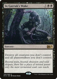 In Garruk's Wake - Promo Pack: Theros Beyond Death (PPTHB) #100p - Rare Magic: The Gathering Trading Card