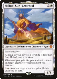 Heliod, Sun-Crowned - Promo Pack: Theros Beyond Death (PPTHB) #18p - Mythic Magic: The Gathering Trading Card
