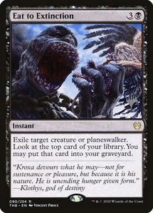 Eat to Extinction - Promo Pack: Theros Beyond Death (PPTHB) #90p - Rare Magic: The Gathering Trading Card
