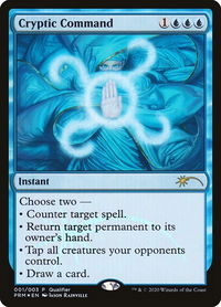 Cryptic Command - Pro Tour Promos (PTP) #1 - Promo Magic: The Gathering Trading Card